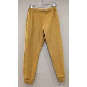 Ace Rivington Mustard Yellow Cotton Joggers Size Small